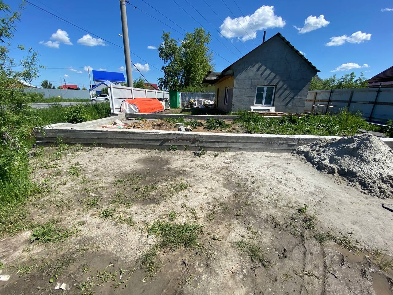 Строительство ленточного фундамента для отдельностоящего гаража — фото 2