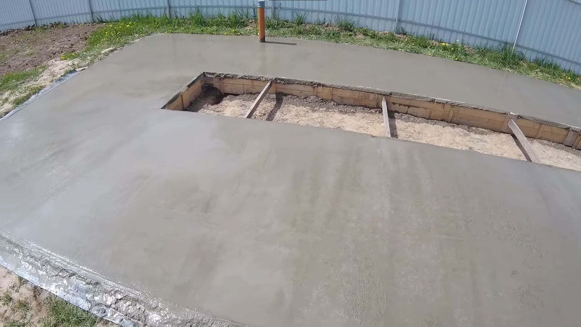 Заливка плиты под гараж — фото 2